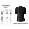 2b) Pre-Order Short Sleeve Black & White Rash Guard Kids & Adults Photo 2